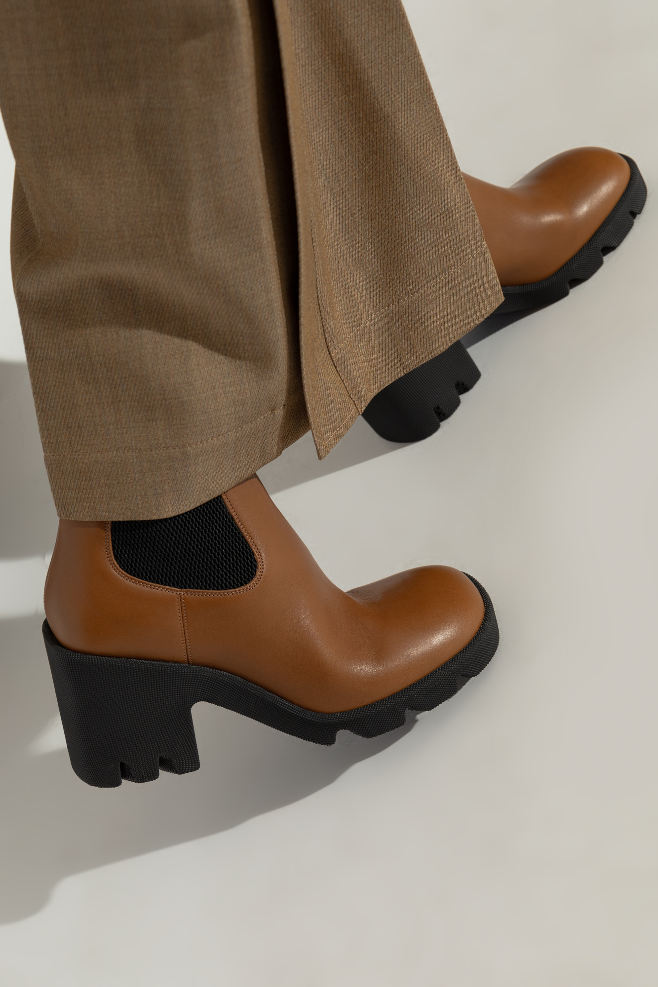 Burberry Platform Boots 'Chelsea' | Women's Shoes | Vitkac